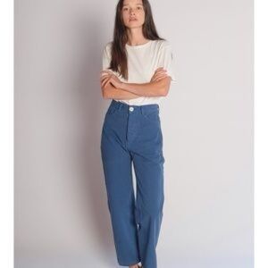 Jesse Kamm Handy Pants Sz 12 Coastal Blue